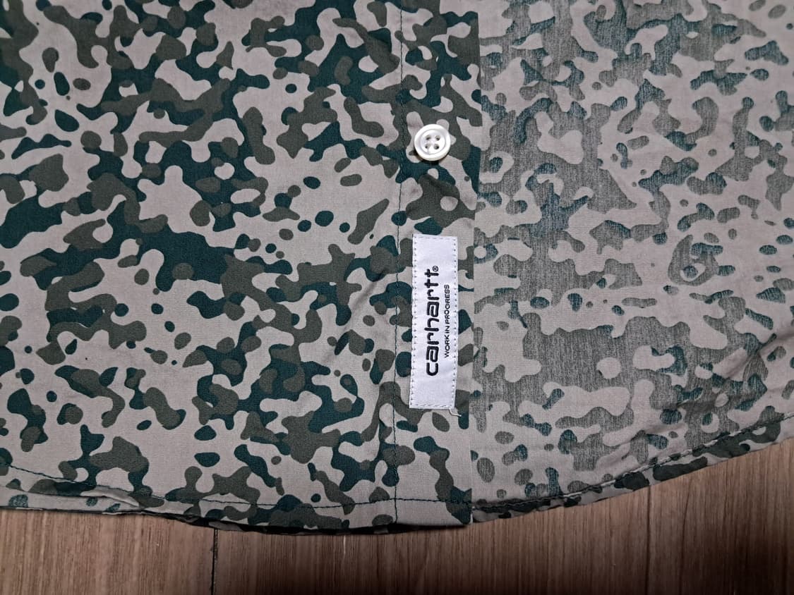 칼하트 여성 카모 셔츠 M 상품이미지8