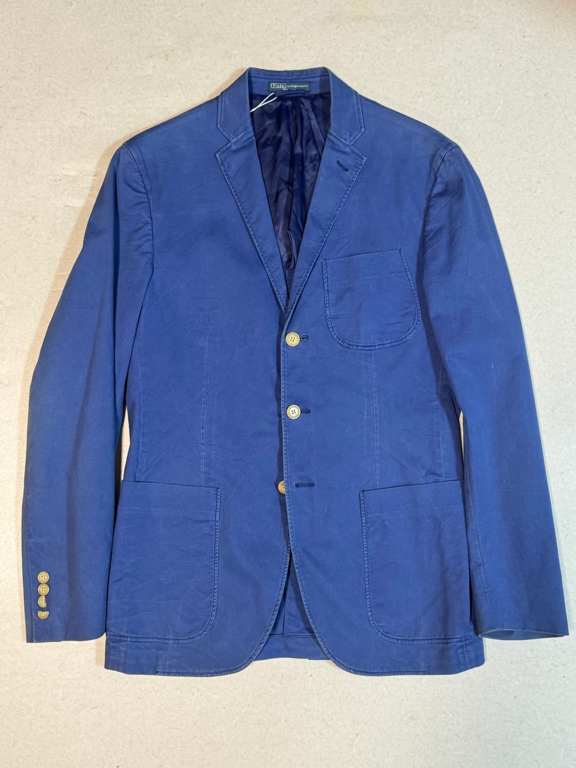Polo 폴로 랄프로렌 made in italy 엘라스틴 블레이저 자켓 상품이미지1