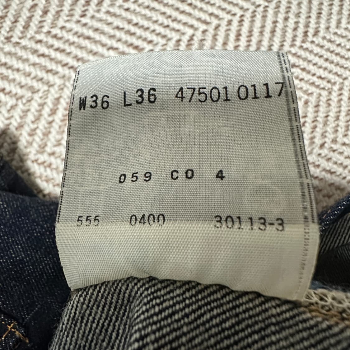 LEVI'S 47501XX 00's usa selvedge jeans 상품이미지6