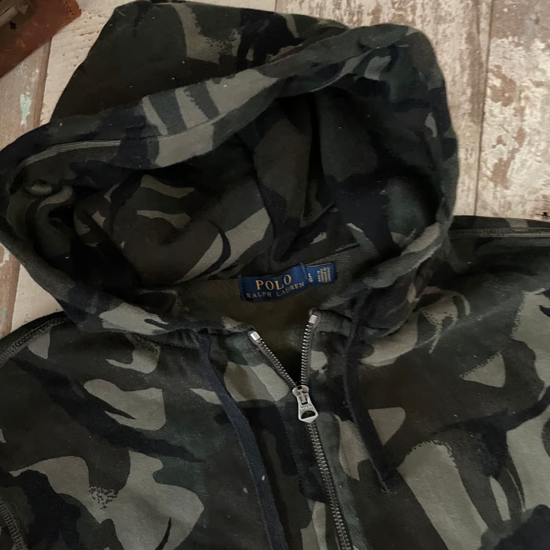 Polo Ralph Lauren Camouflage Zip-Up Hood 상품이미지2
