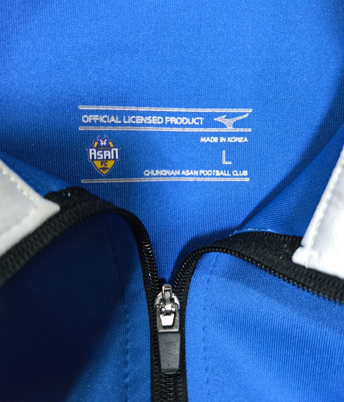 미즈노 충남아산FC 2020 반집업 긴팔 100 상품이미지8