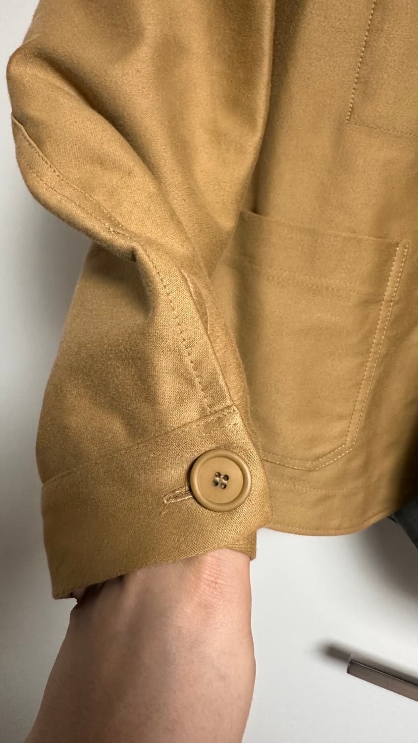 블루드쇼프 몰스킨 프렌치 워크자켓 L(105) 상품이미지6