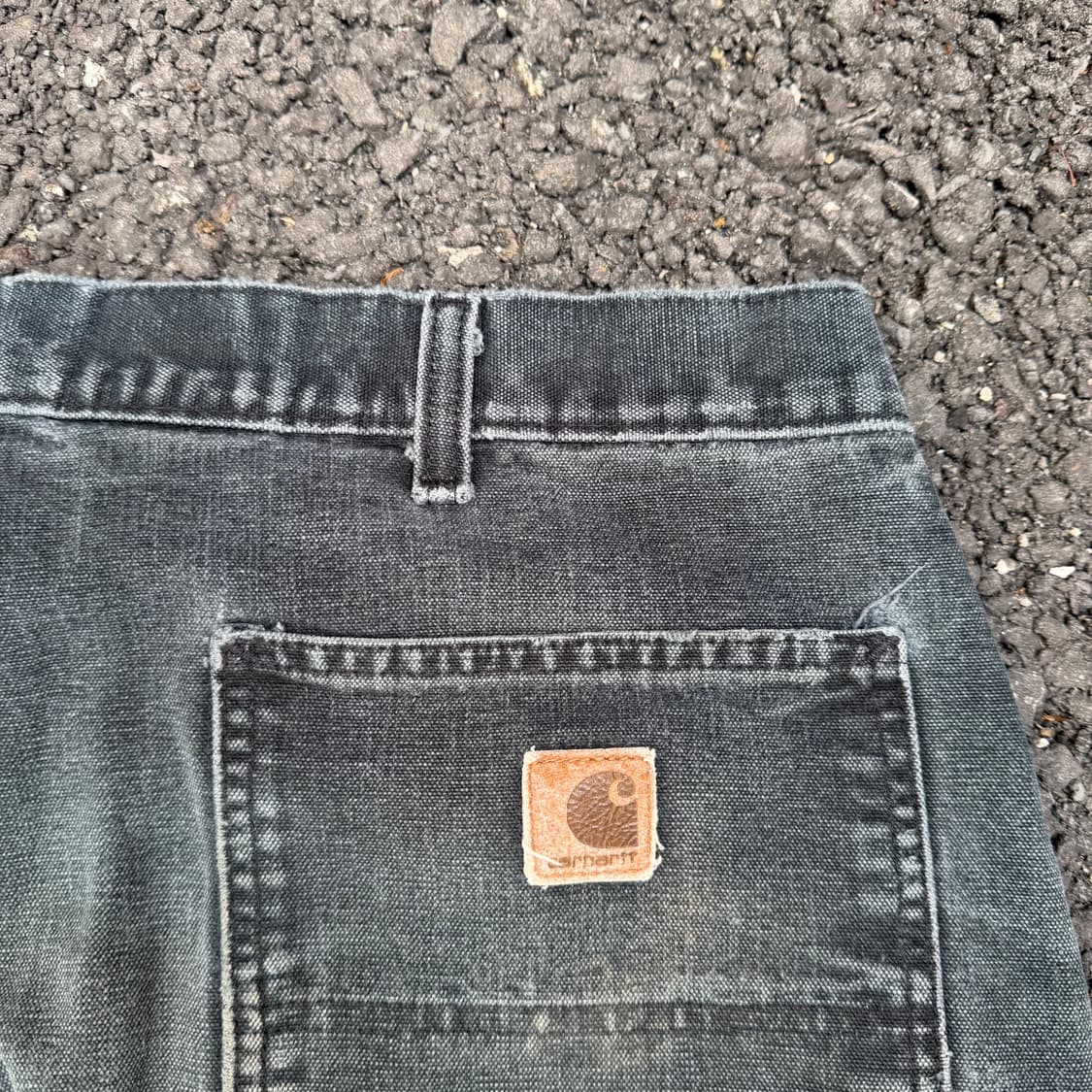 OG 빈티지 칼하트 B111 BLK 싱글니 카펜터 팬츠 상품이미지8