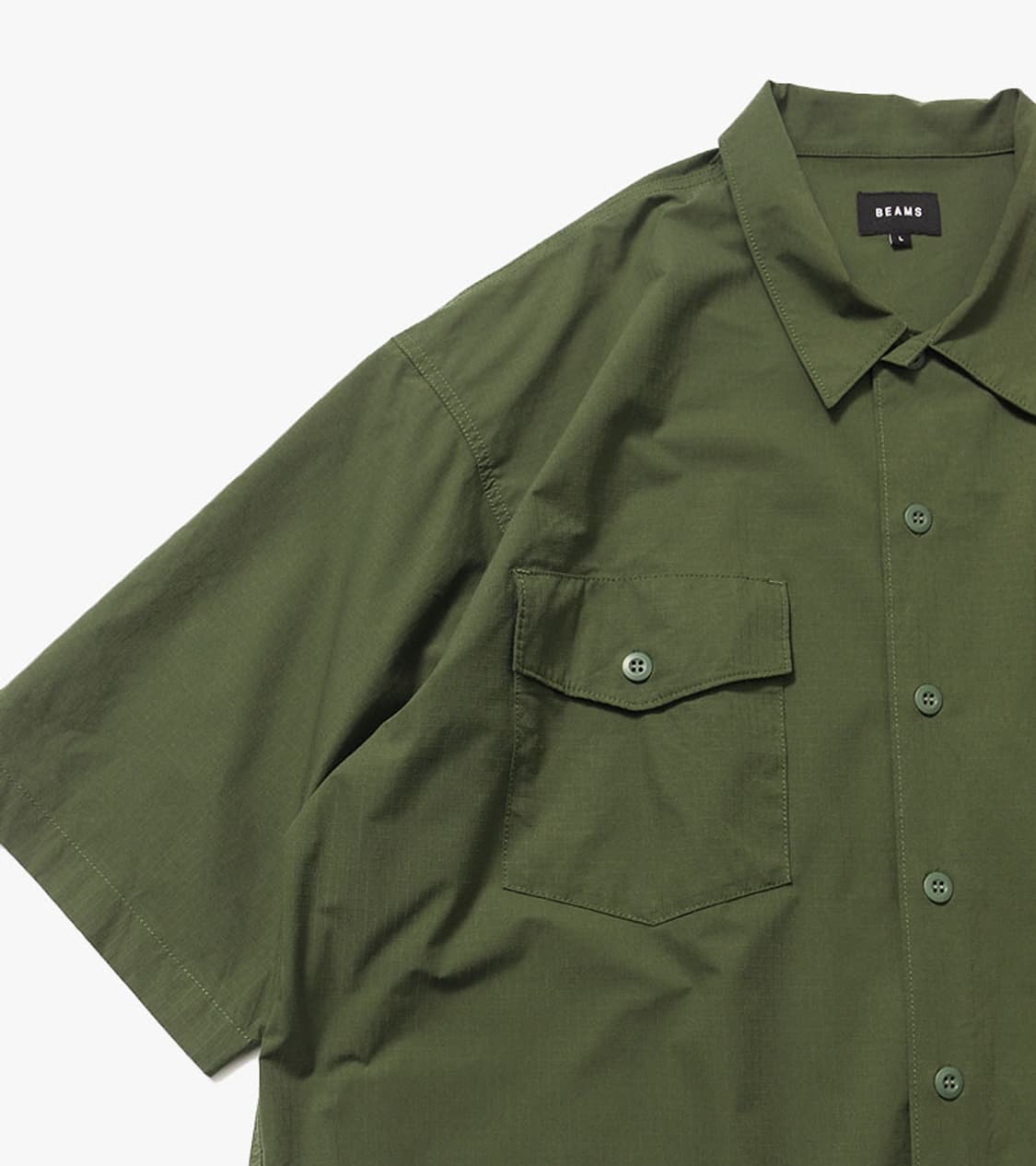 BEAMS - MILITARY RIPSTOP SHIRT 상품이미지4