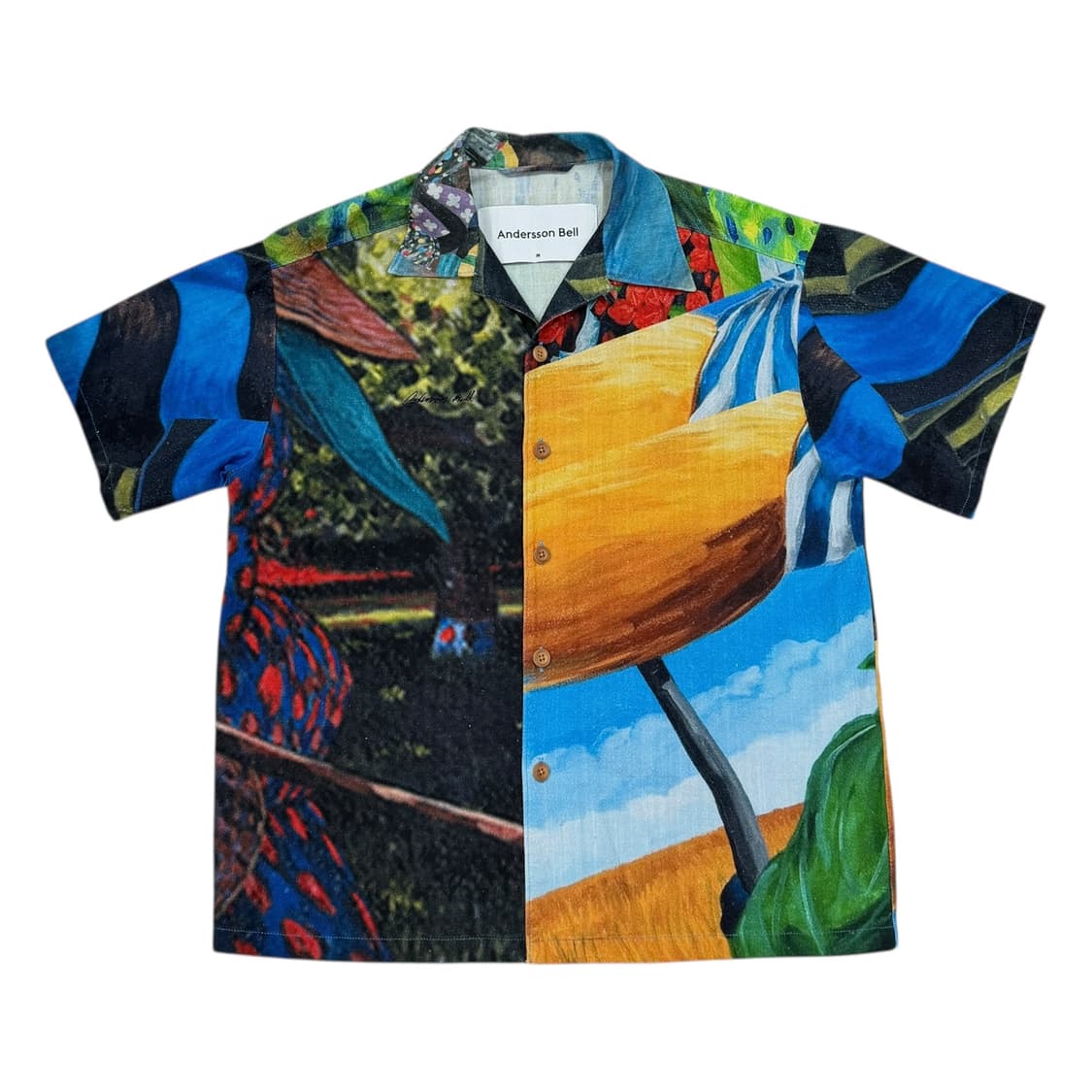 앤더슨벨 임프레셔니스트 프린트 셔츠 남방 M 상품이미지2