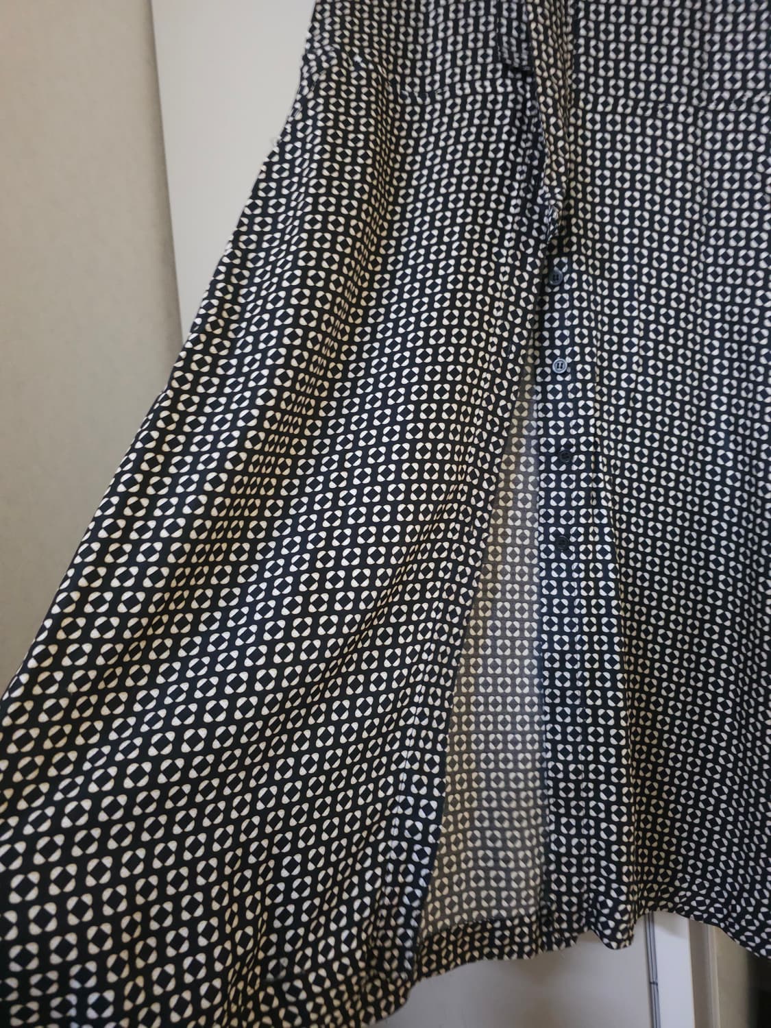 코스 타이 블라우스형 롱원피스 상품이미지5