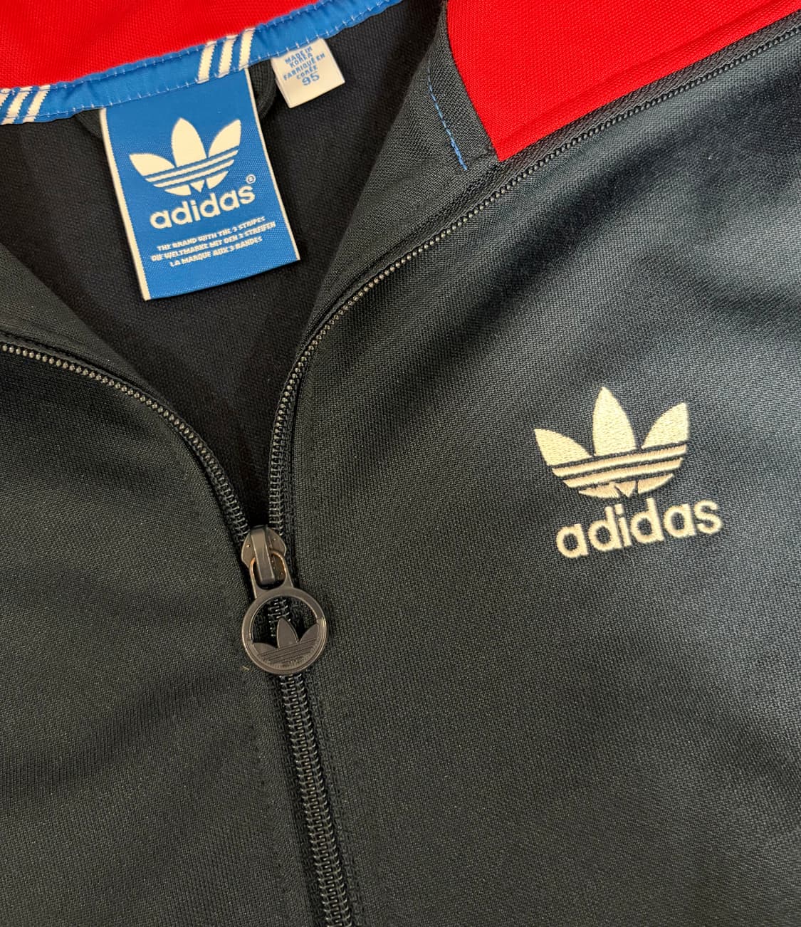 아디다스 유로파 트랙탑 져지 네이비 95 상품이미지2