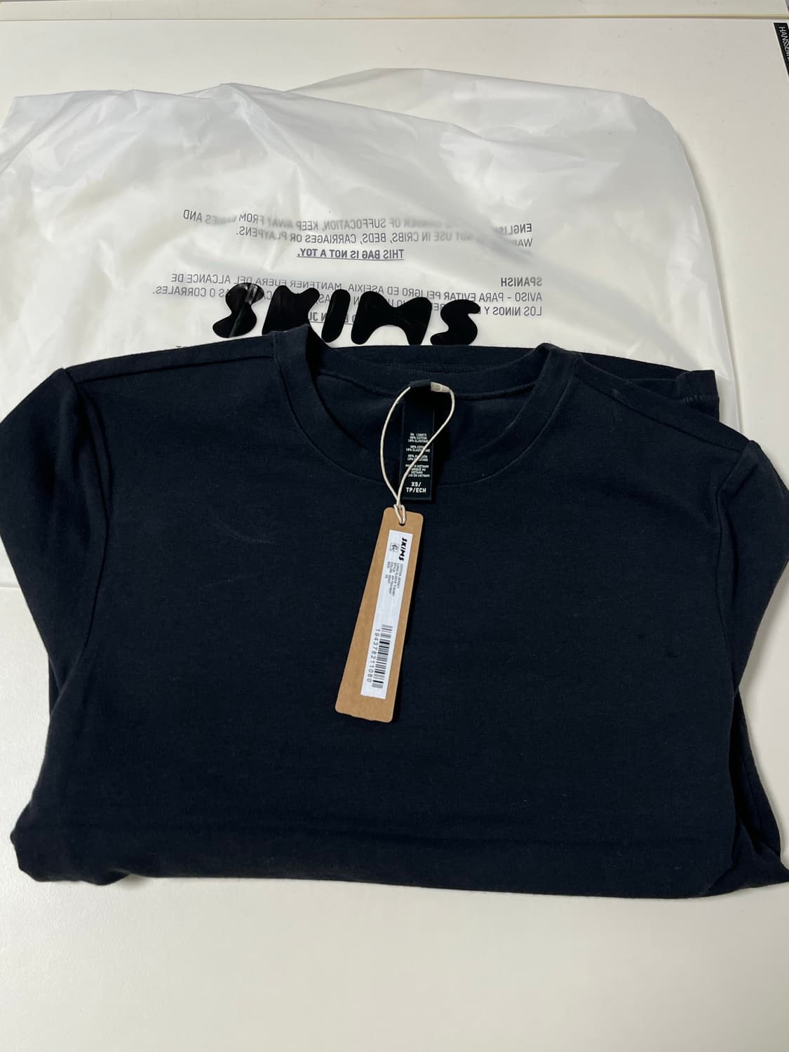 스킴스 코튼저지 롱슬리브 xs 상품이미지4