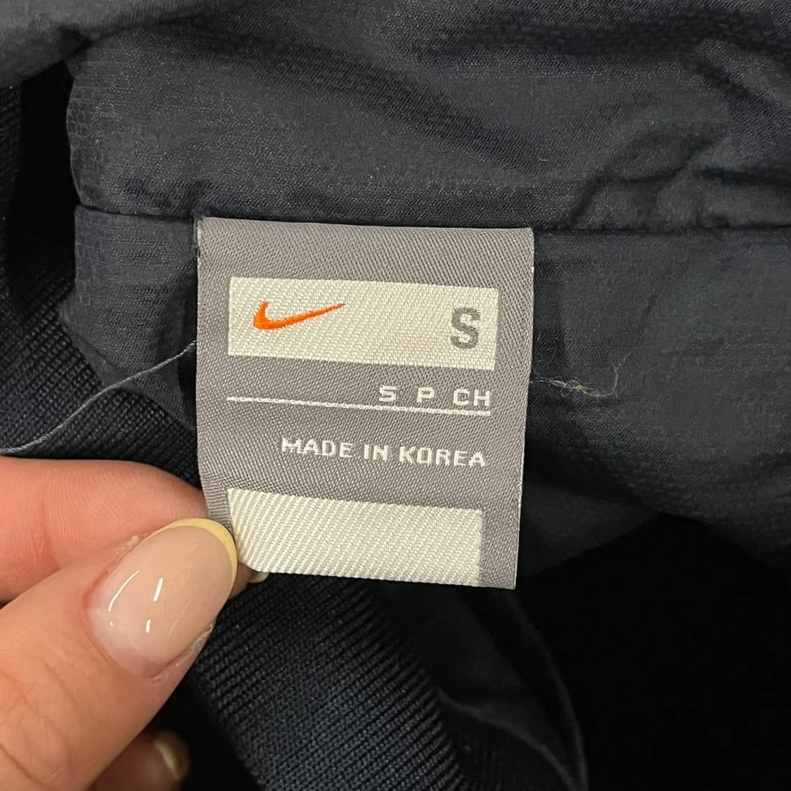 [정품/S] 나이키 바람막이 블랙 오렌지 b19 상품이미지5