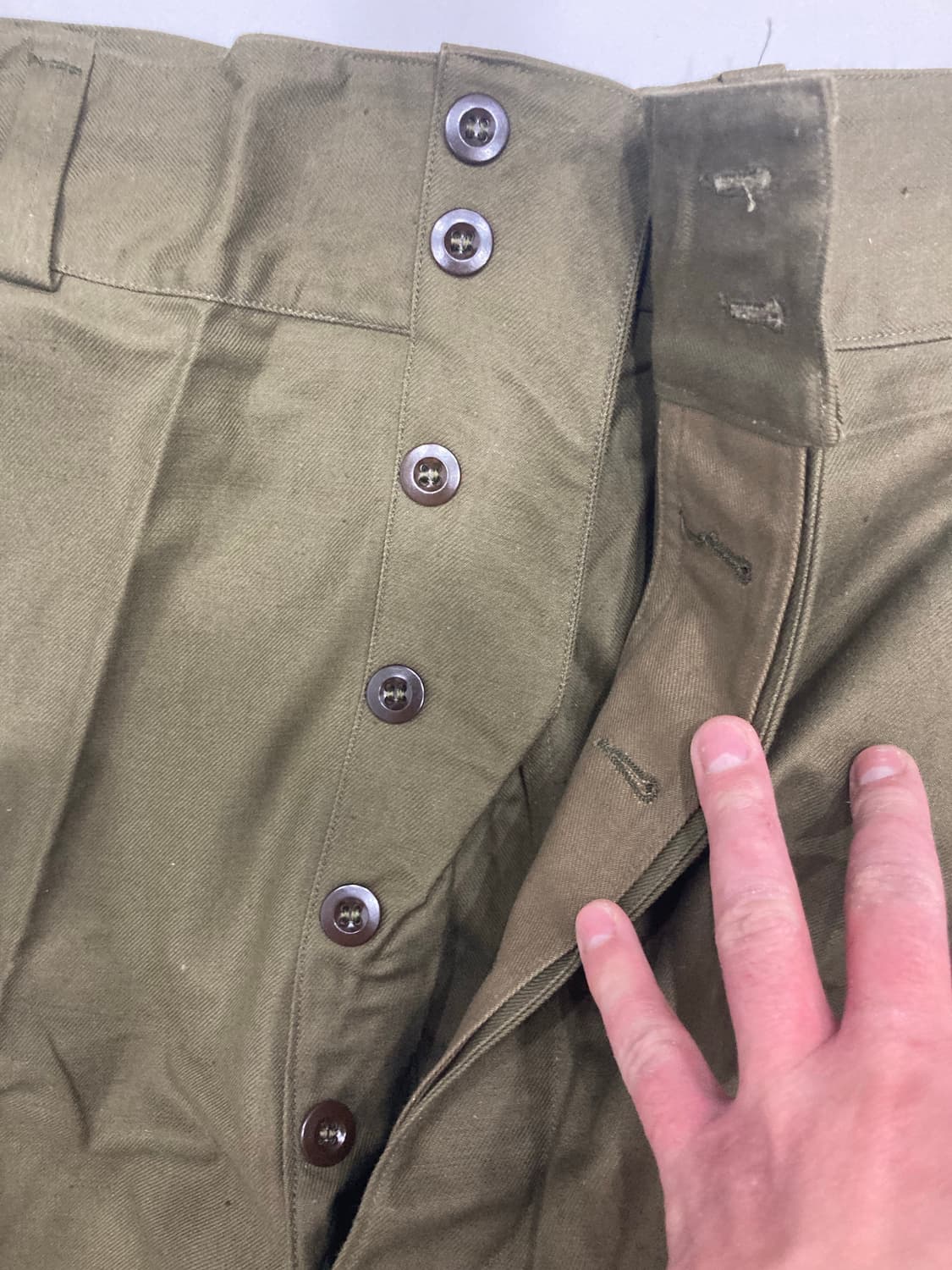 [데드스탁]오리지널 50s 프랑스군 m47 팬츠 상품이미지3