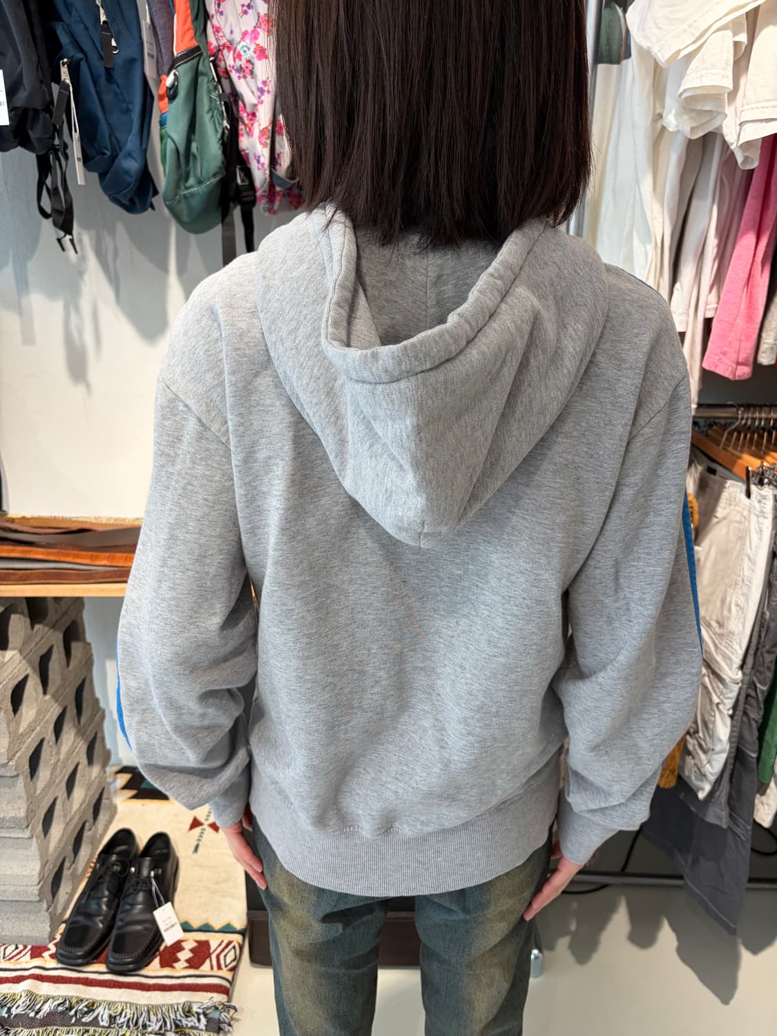 Adidas 트레포일 집업 후드 L 상품이미지3