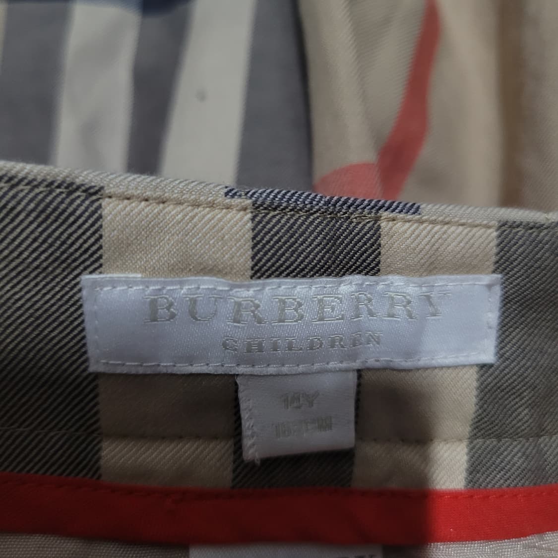 Burberry Children 버버리 랩형 스커트 상품이미지4