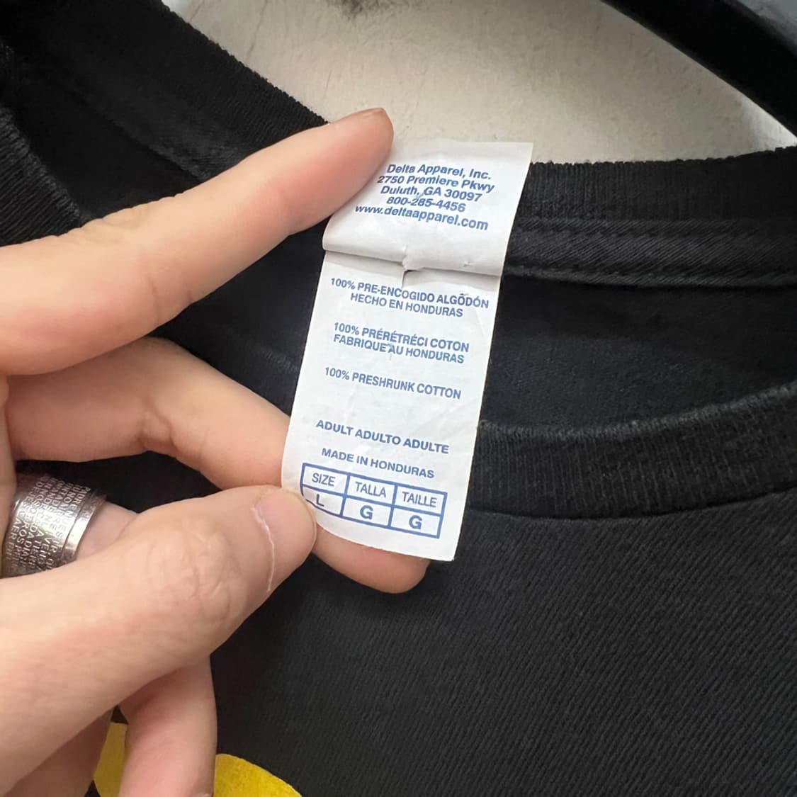 USA 빈티지 미키 마우스 반팔티 L 상품이미지4