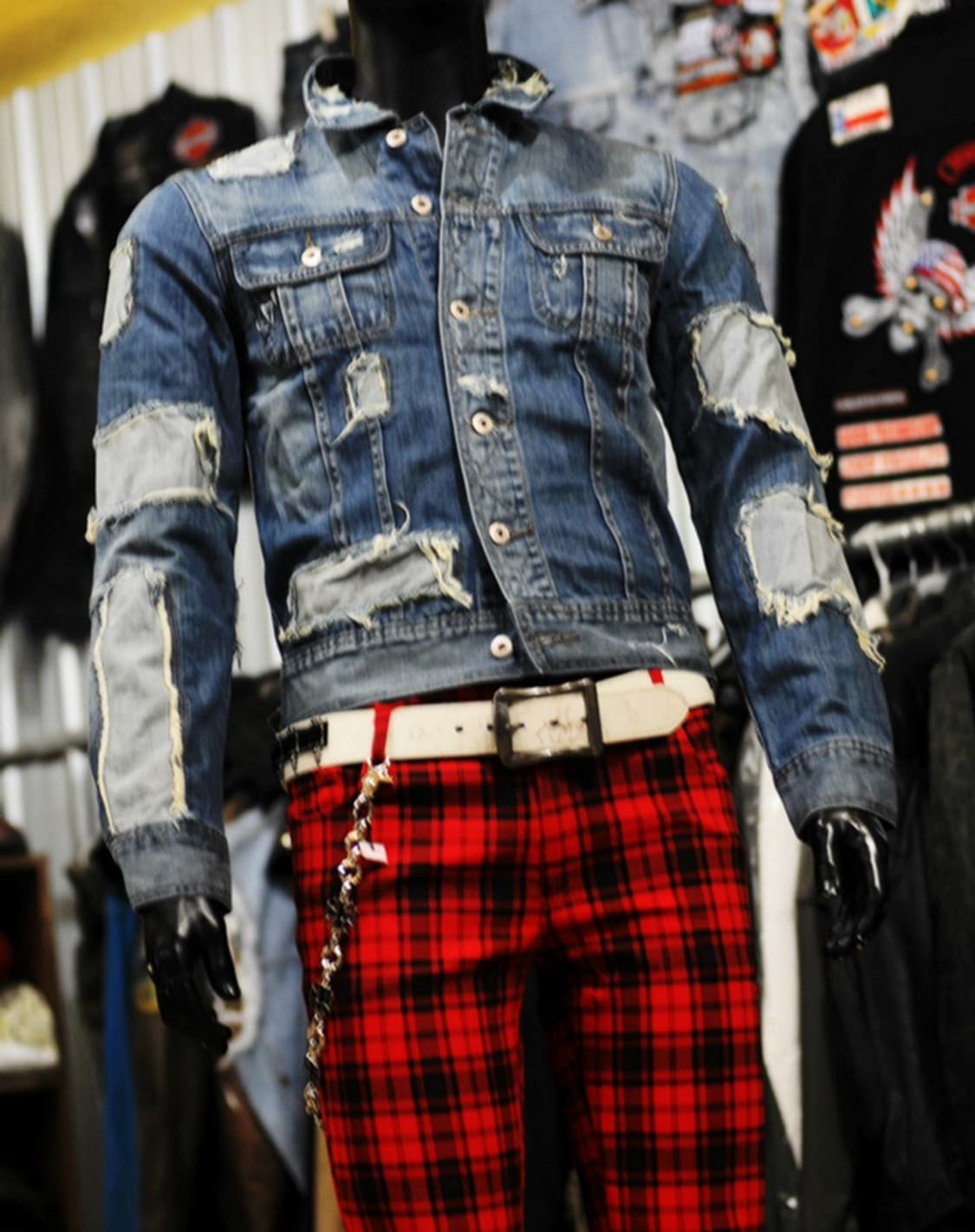 빈티지 포인트 청자켓  상품이미지7