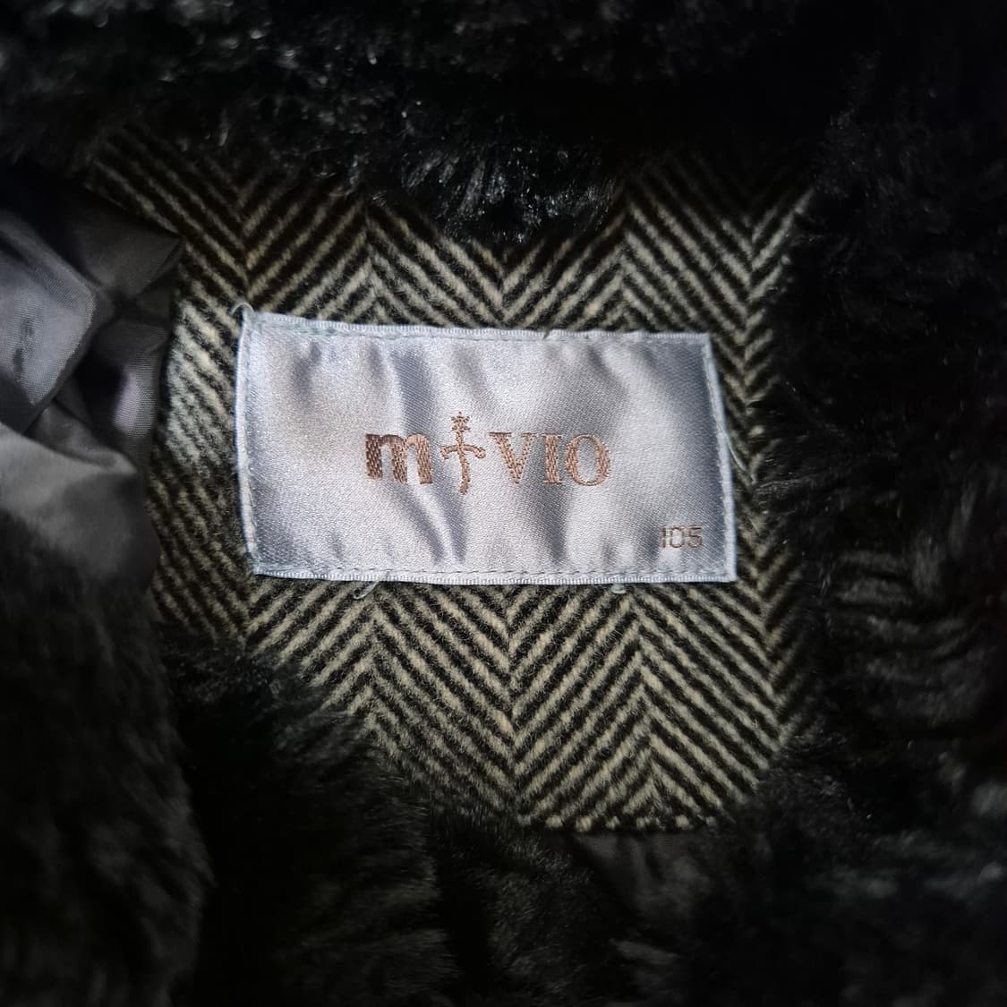 엠비오 남성 모직 싱글 후드 코트 자켓 XL(105) 상품이미지4