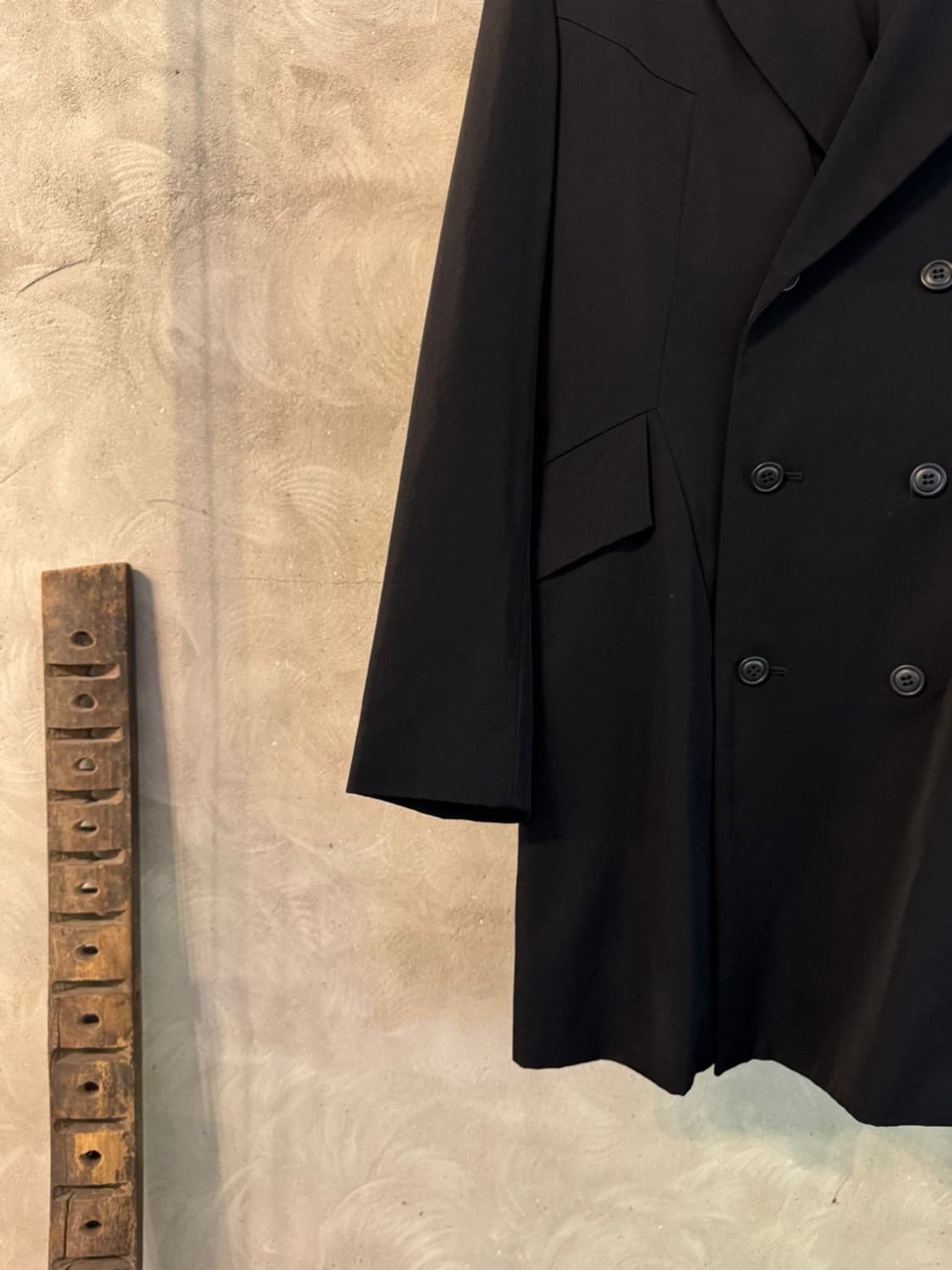 요지 야마모토 Y's 더블 브레스티드 코트 100~105 상품이미지8