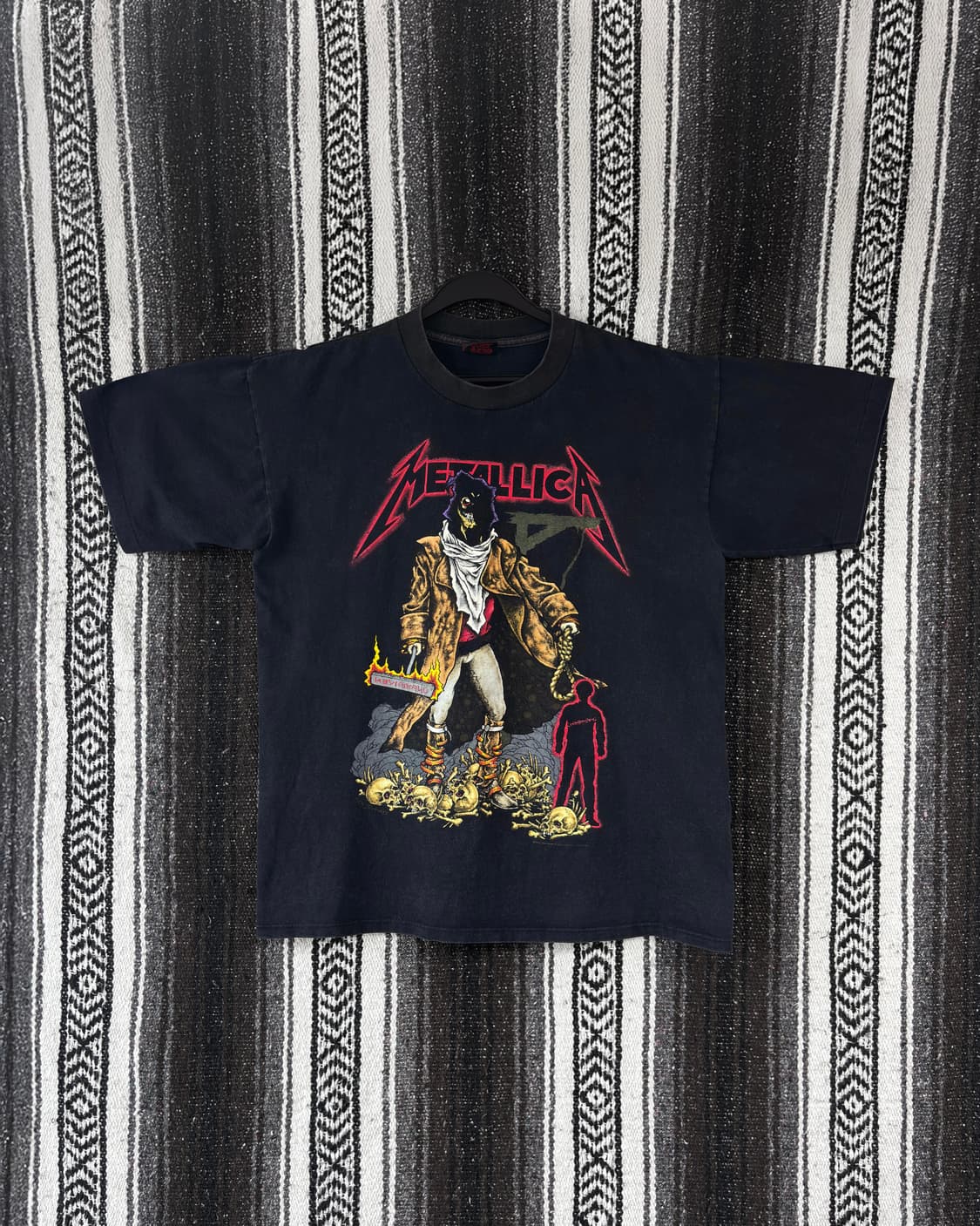 90s metallica unforgiven 반팔 티셔츠 상품이미지1