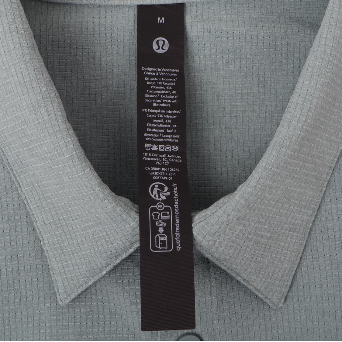 룰루레몬 에어링 이지 버튼업 셔츠 상품이미지8