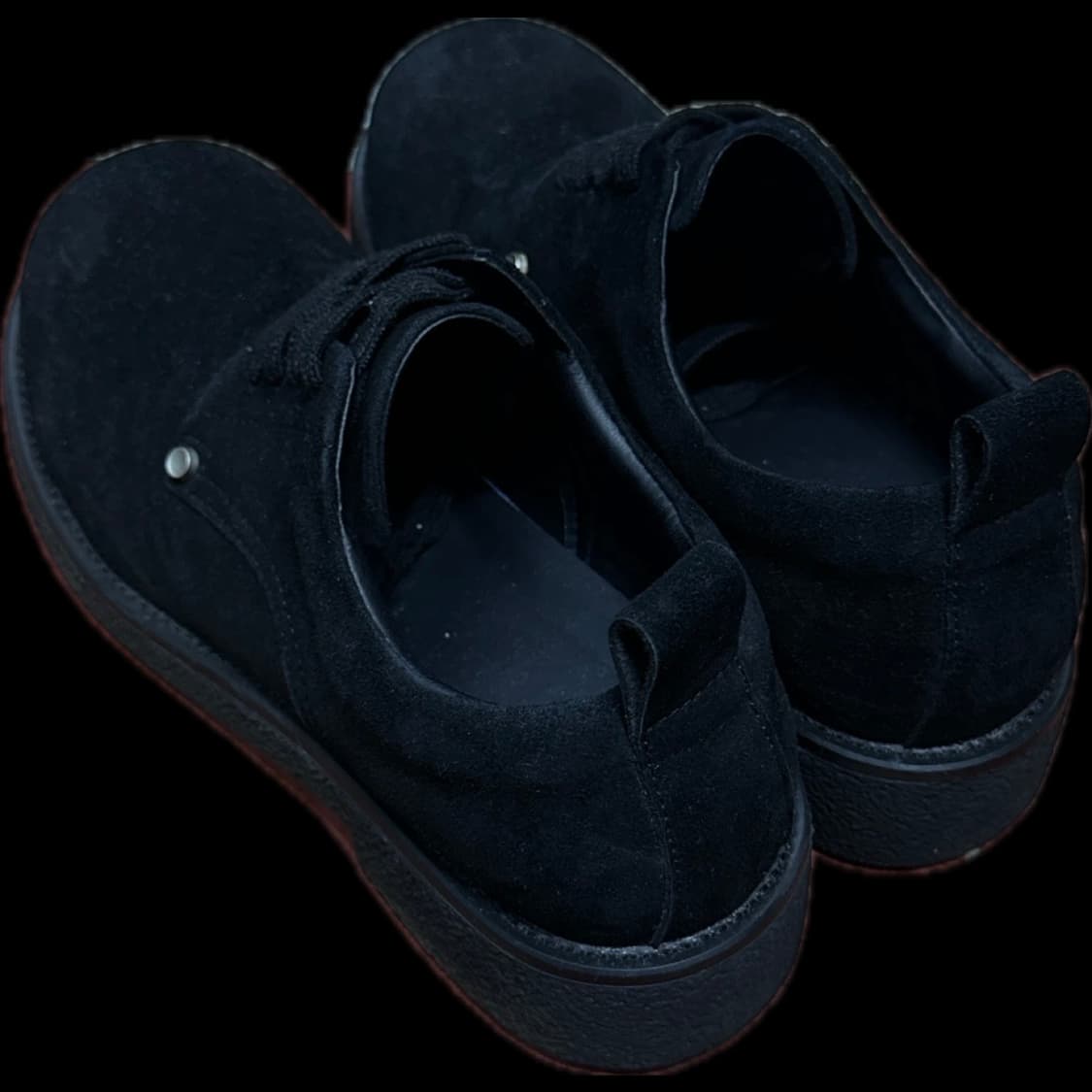 스웨이드 버튼 더비 슈즈 상품이미지2