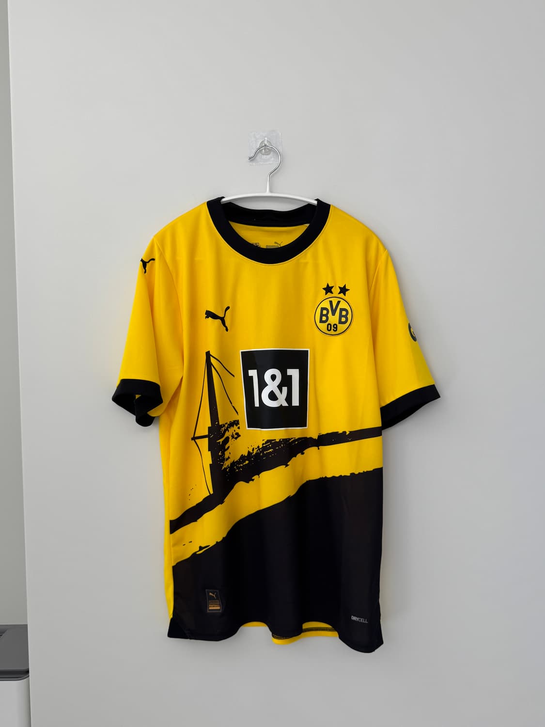 푸마 도르트문트 23-24 홈 어센틱 반팔저지 노마킹 상품이미지1