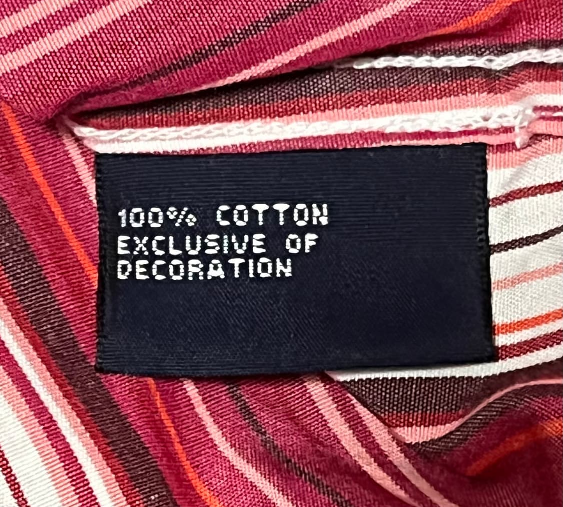 타미힐피거 남성 스트라이프 셔츠 XL 상품이미지5