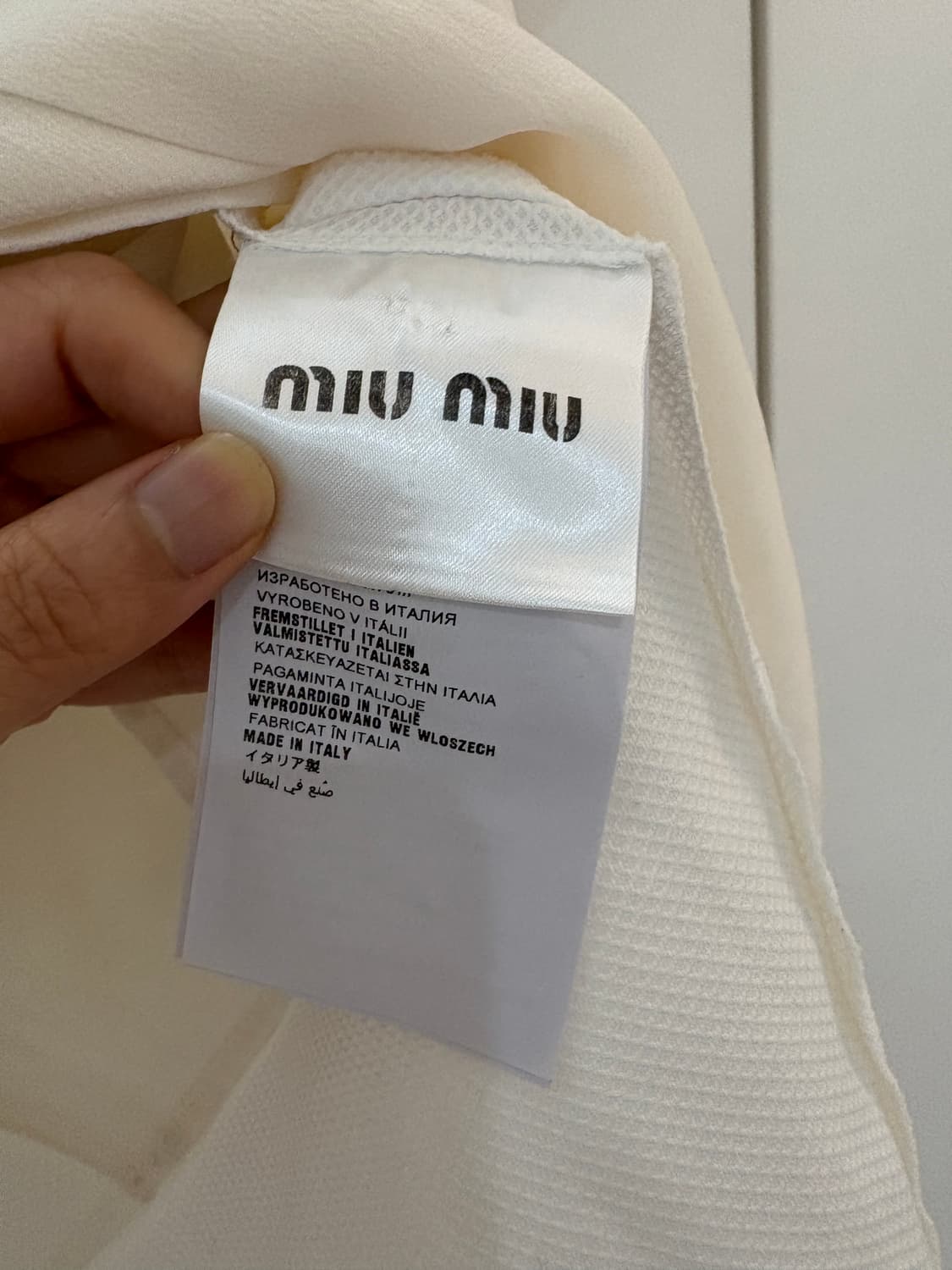miumiu 블라우스 36사이즈 상품이미지5