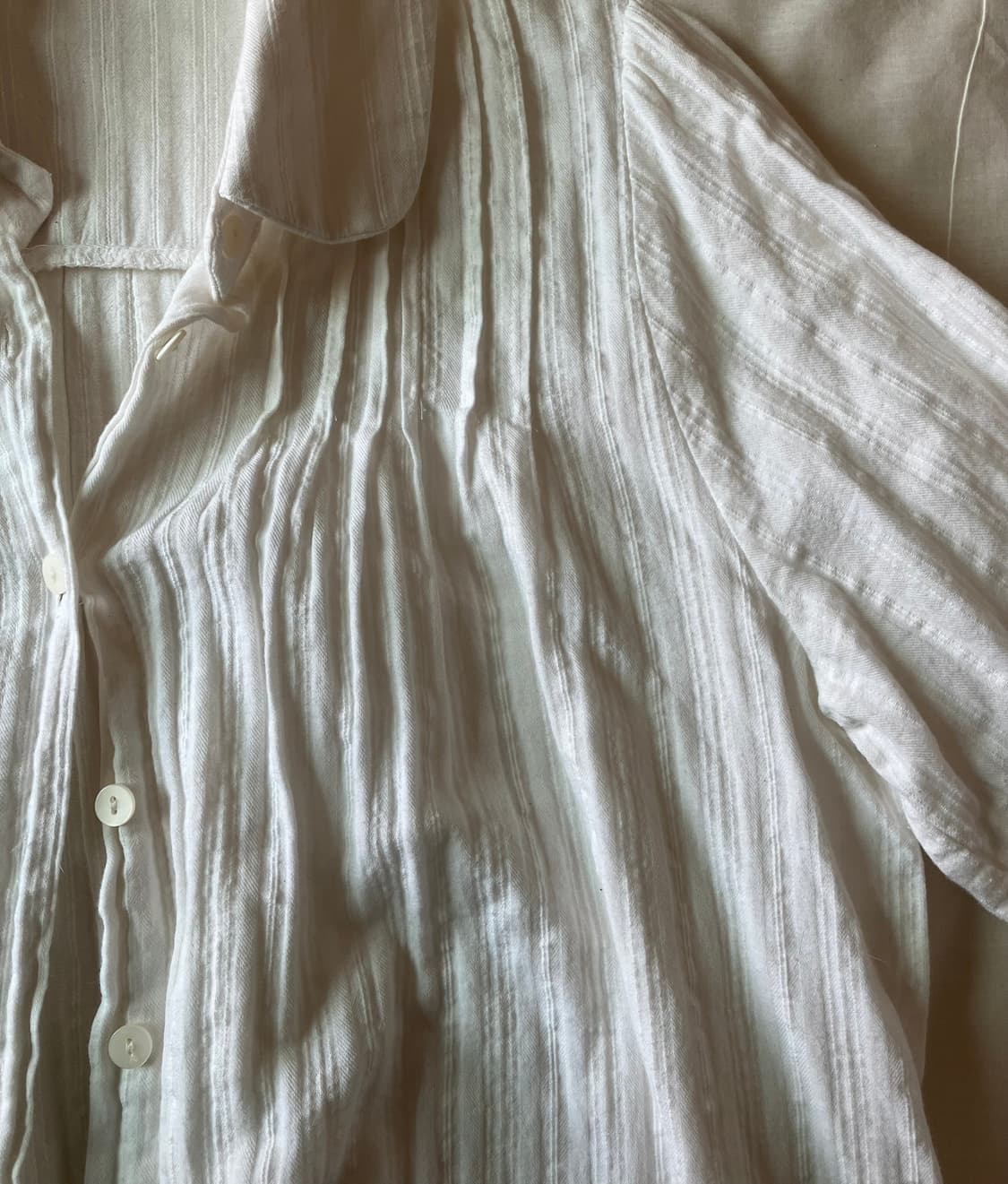 하늘하늘 빈티지 주름 블라우스 상품이미지2