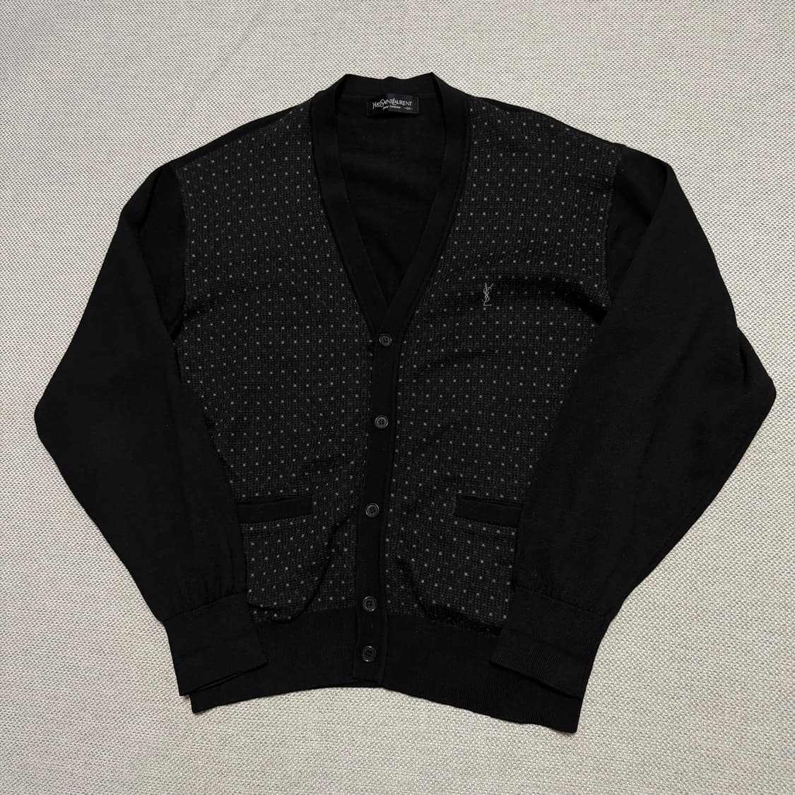 YSL 입생로랑 패턴 가디건 상품이미지1