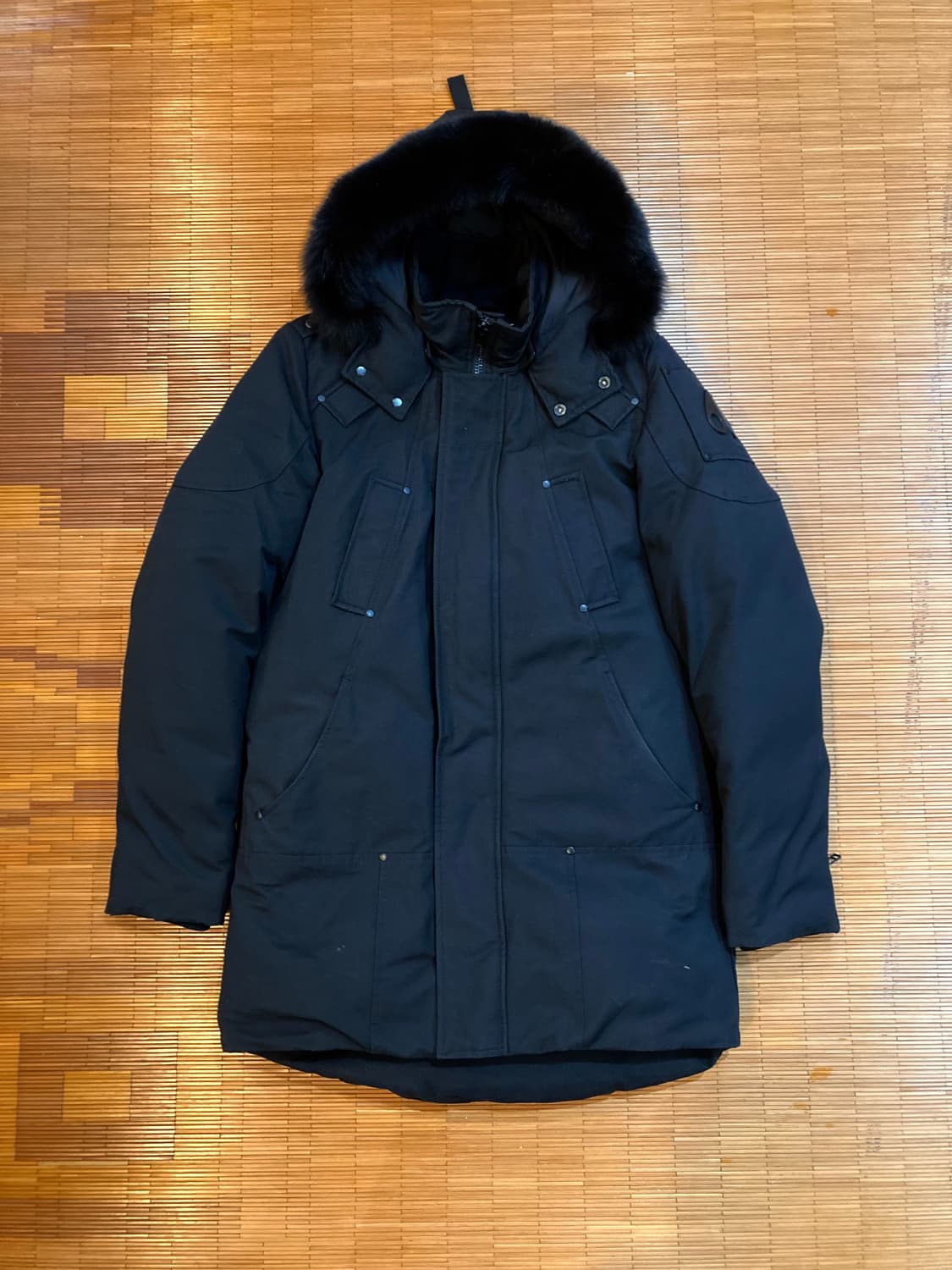 무스너클 스틸링 폭스퍼 패딩 상품이미지1