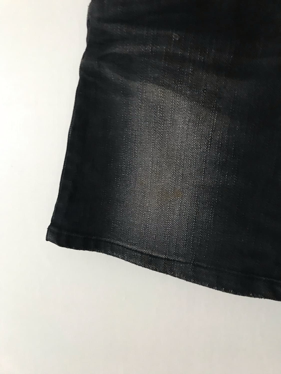 흑청 미니 스커트 상품이미지4