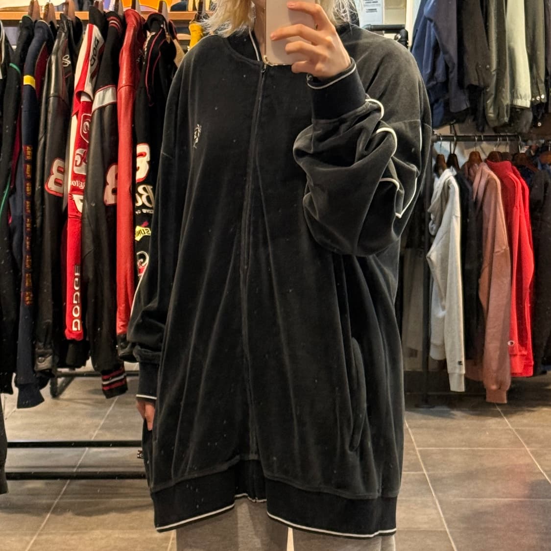 [NO.9]Phatfarm 벨벳 져지 상품이미지4