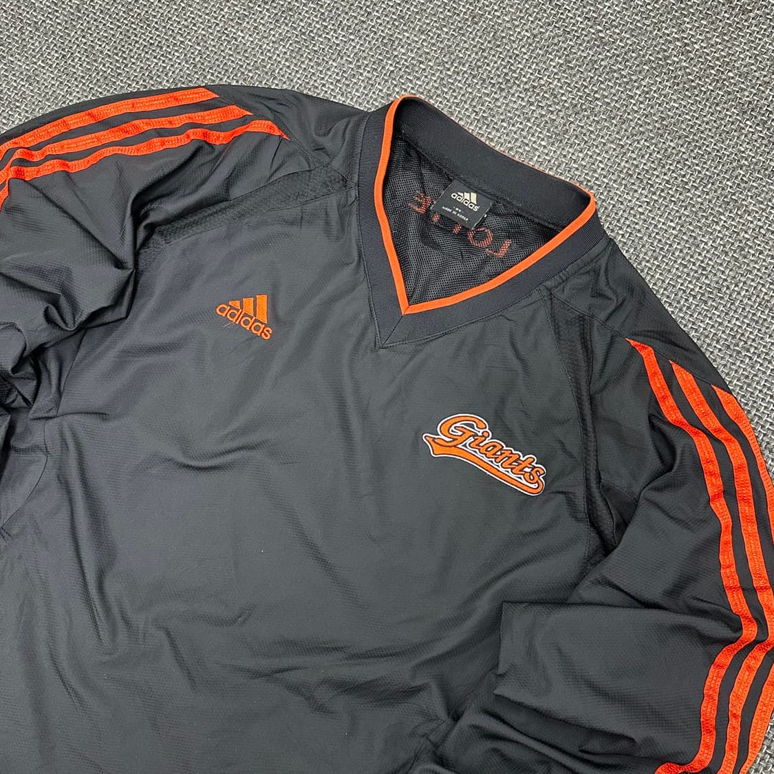 아디다스 롯데자이언츠 올드스쿨 웜업 바람막이 95 상품이미지4