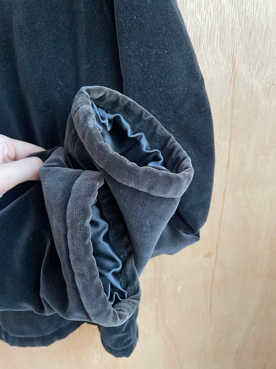 에디피스 퍼 칼라 벨루어 자켓 상품이미지8