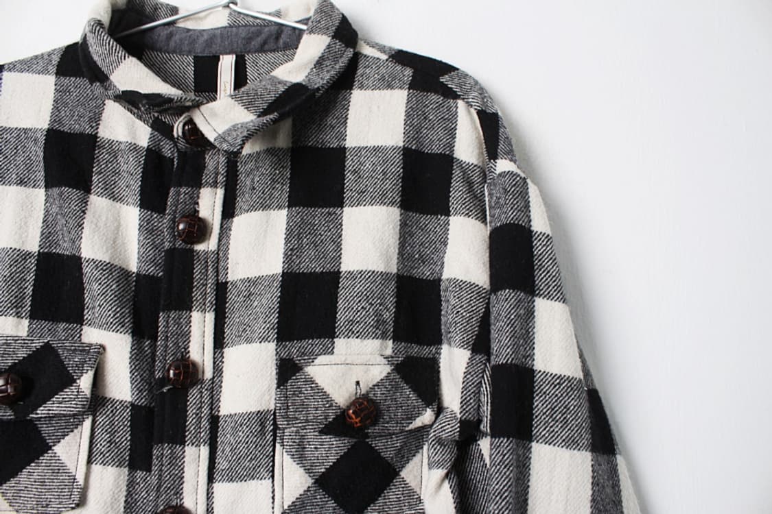 언그리드 우먼 체크셔츠 상품이미지3