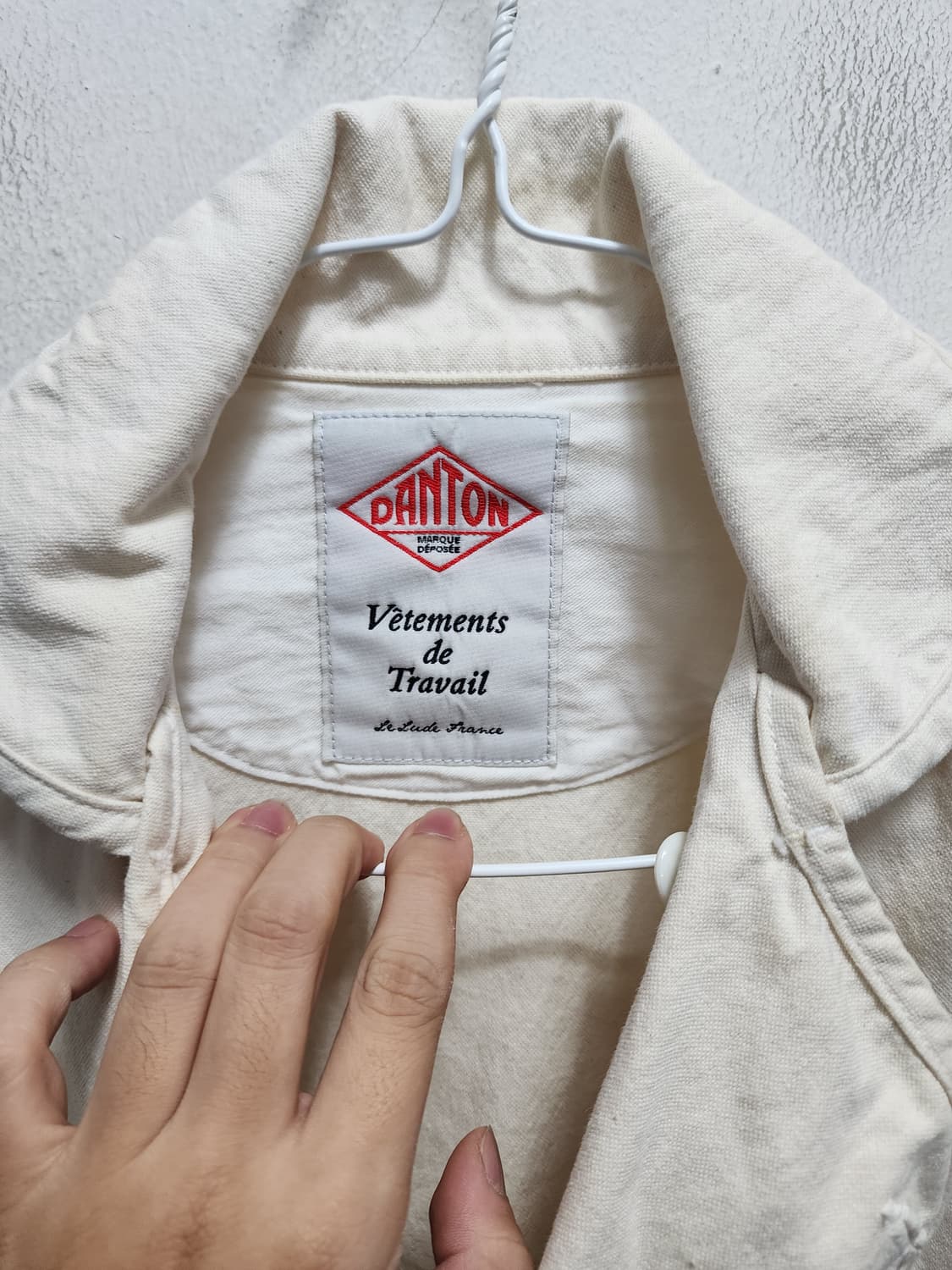 DANTON 단톤 아이보리 더블 자켓 상품이미지4