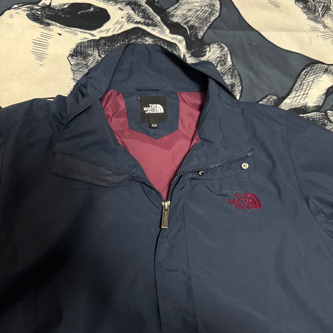 노스페이스 바람막이 100 사이즈 상품이미지2