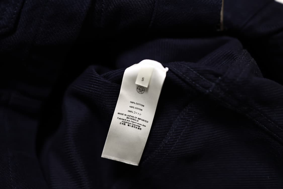 [S] 더로우 the row 프랭크 frank 코튼 자켓 인디고 상품이미지4