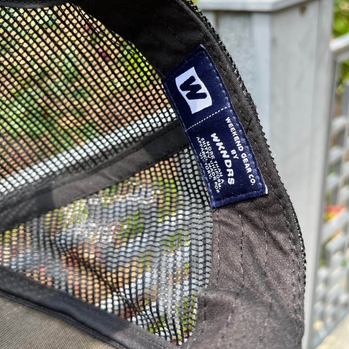 위캔더스 'RANGE LOVER' 메쉬 캡 상품이미지4