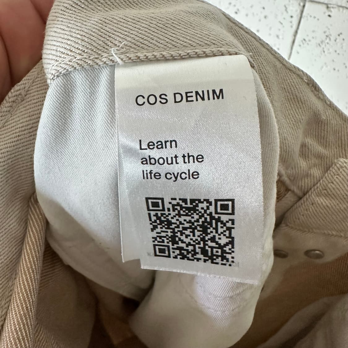 32 COS 코스 오트밀 데님 상품이미지5
