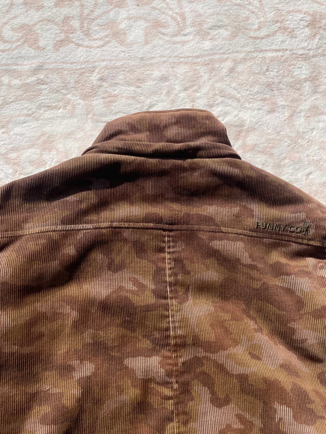 하와이안 코듀로이 브라운 카모 필드자켓 상품이미지7