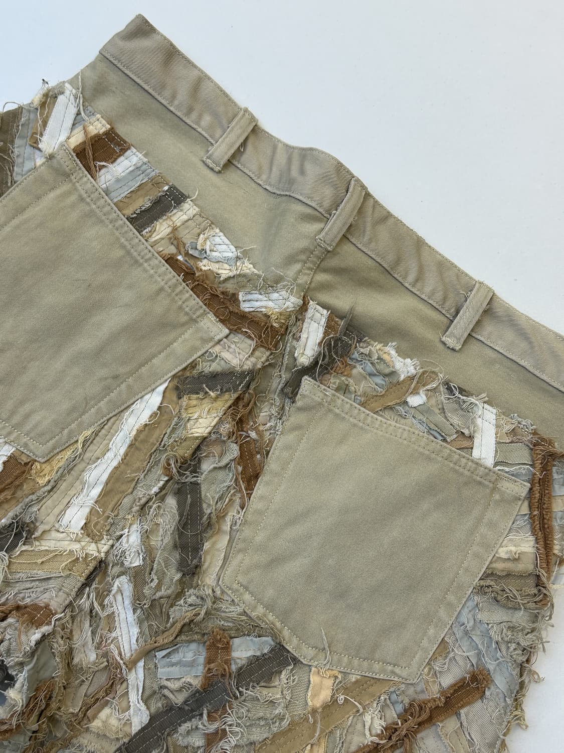 빈티지 패치워크 리페어 그런지 팬츠 상품이미지7