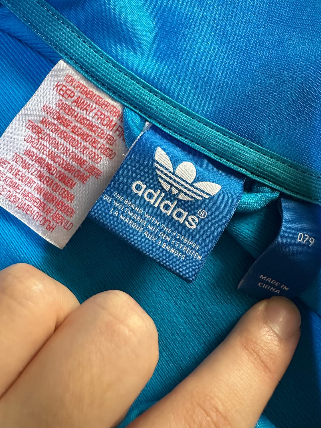 아디다스져지 아디다스 파이어버드 트랙탑 불꽃져지 대장 희귀  상품이미지6