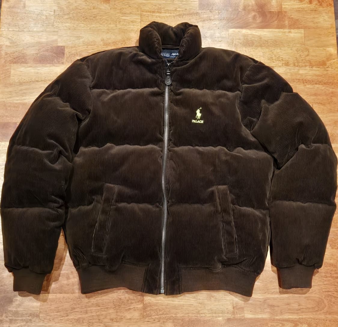 팔라스 x 폴로 코듀로이 패딩 자켓 브라운 상품이미지1