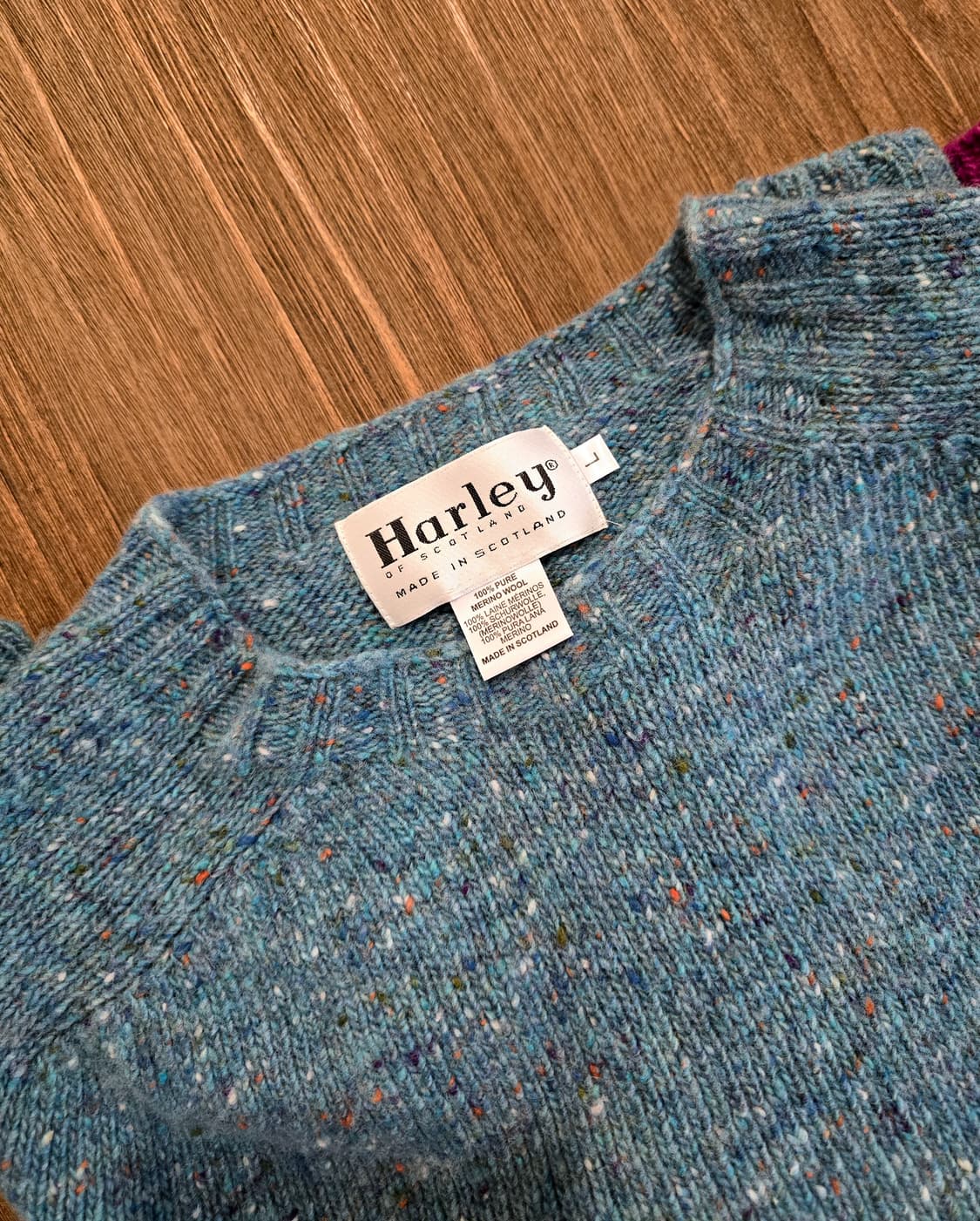 Haley of Scotland Shaggy Dog 니트 상품이미지2