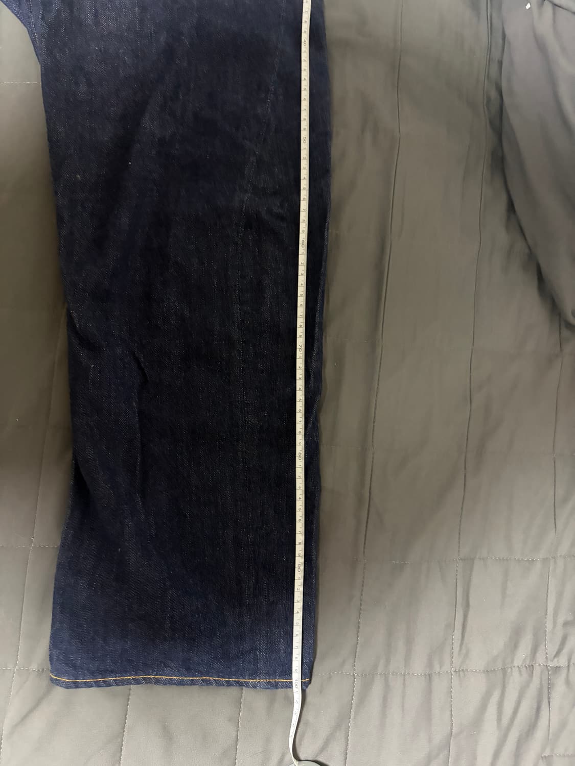 아나크로놈 context DRAPING STARIGHT DENIM 32 상품이미지5