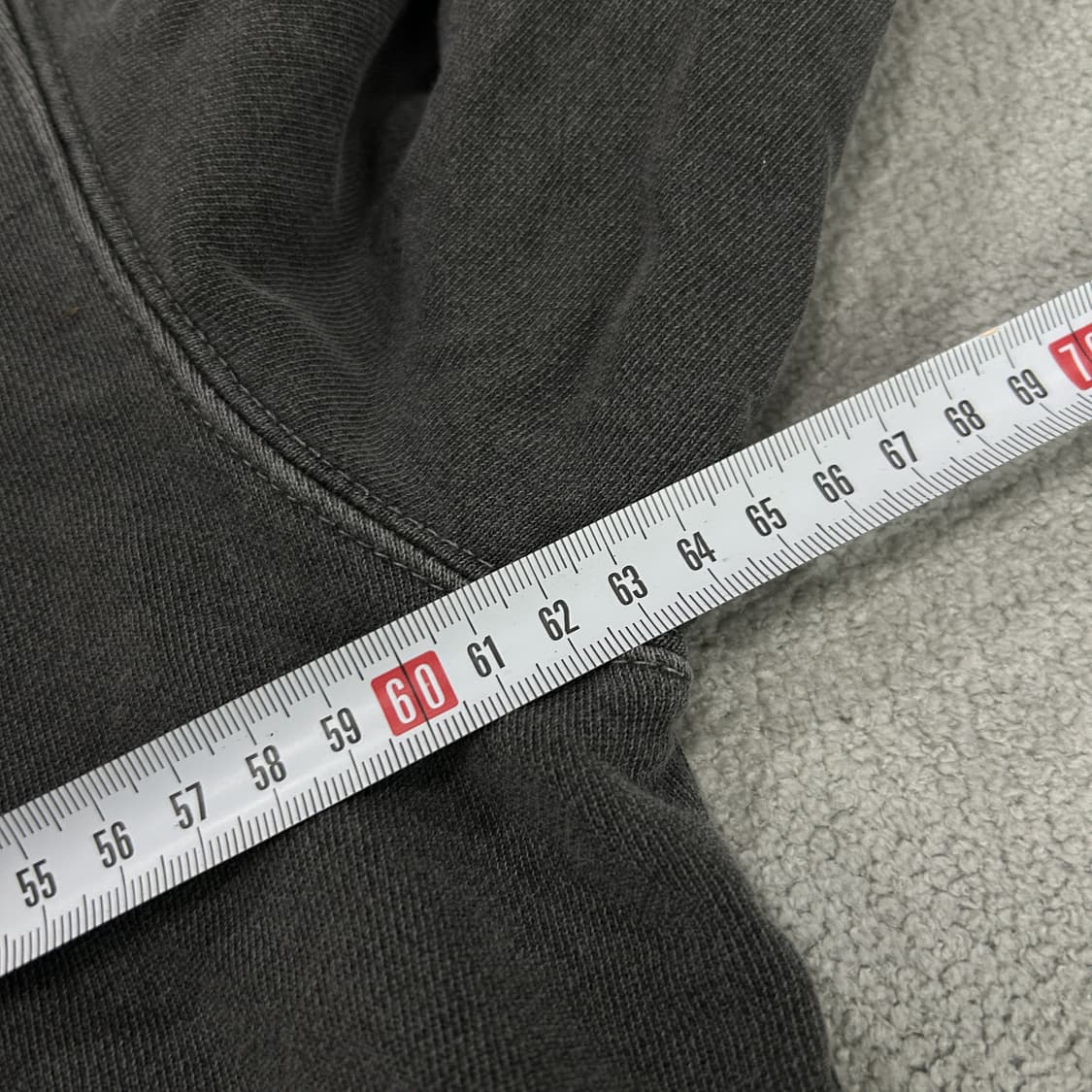 트레블 후드집업 차콜 그레이 XL 상품이미지4