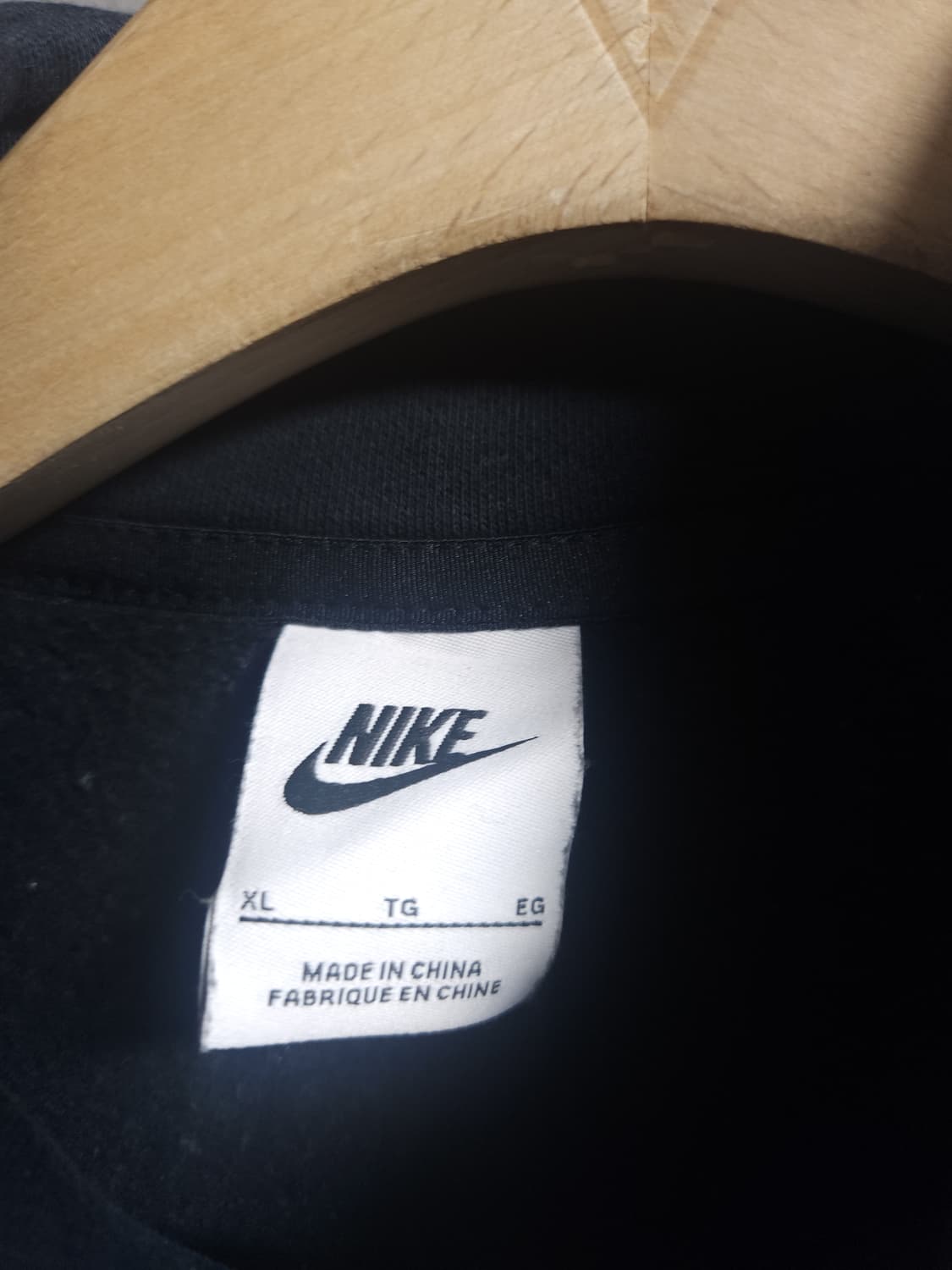 나이키 기모 하프집업 맨투맨, XL 상품이미지3