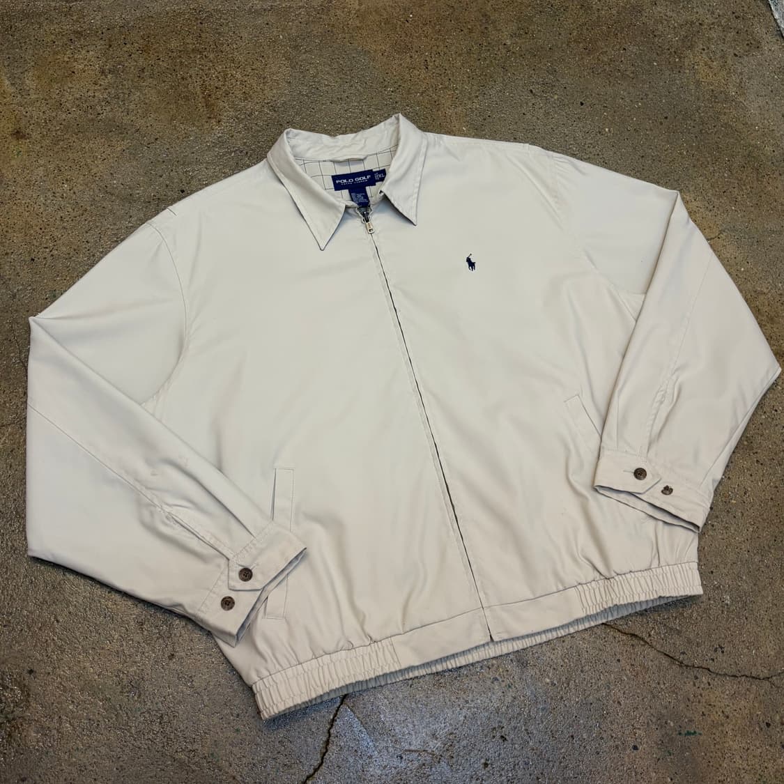 00s 미국 빈티지 폴로랄프로렌 골프 스윙자켓 스윙탑 헤링본자켓 상품이미지2