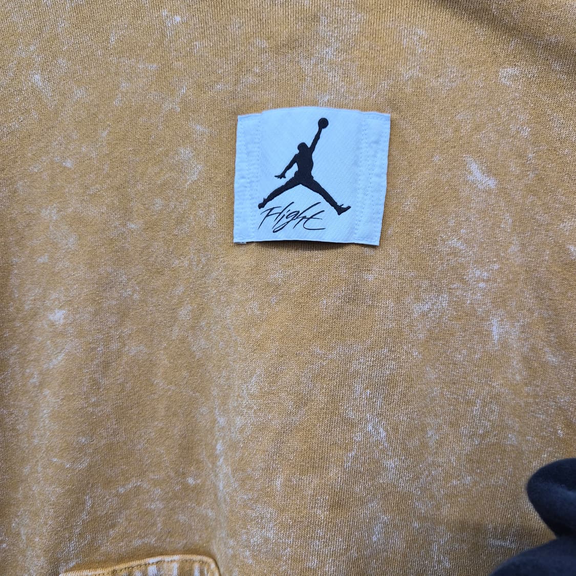 나이키 에어조던 에센셜 풀 오버 워시드 후드티 옐로우 남성 2XL 상품이미지3