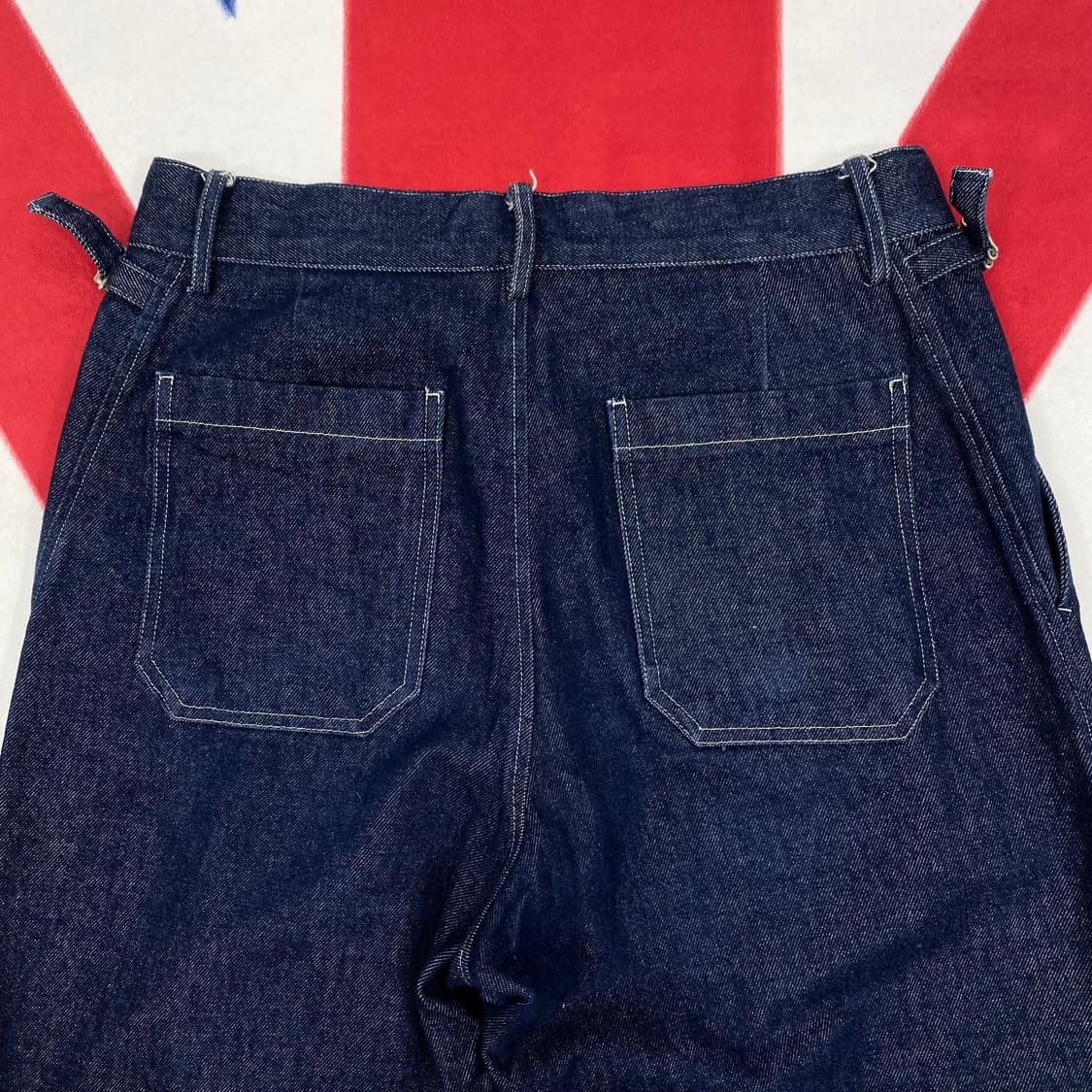 에프터프레이 원턱 데님팬츠 L 상품이미지4